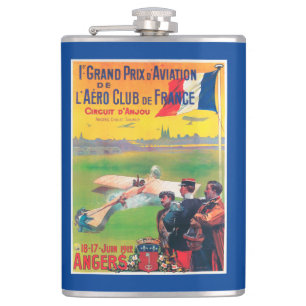 Erstes Luftfahrt-Grand-Prix Flachmann