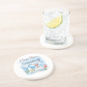 Erstes Mal-Großmutter der Jungen-Geschenke Getränkeuntersetzer (Seite)