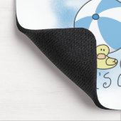 Erstes Mal-Großmutter der Jungen-T-Shirts und der Mousepad (Ecke)