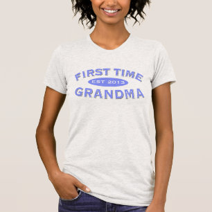 Erstes Mal-Großmutter-kundengerechtes T-Shirt