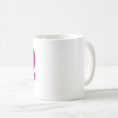 Erstes Mal-Großmutter-Tasse - Rosa Kaffeetasse (VorderseiteRechts)