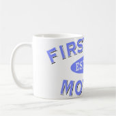 Erstes Mal-Mutter 2010 Kaffeetasse (Links)