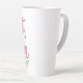 Erstes Mal Mutter Süßes Florales Mutterdesign Milchtasse (Rechte Ecke)
