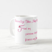 Erstes Mein-Wertvolles Tochter-Englisch Kaffeetasse (Vorderseite Links)