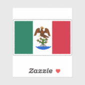 Erstes mexikanisches Reich Aufkleber (Blatt)