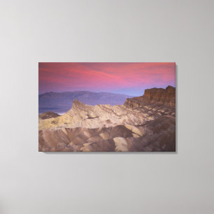 Erstes Morgenlicht am Zabriskie Point und 2 Leinwanddruck