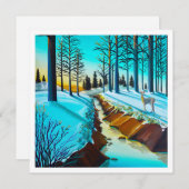 Erstes Morgenlicht - Mini-Print (Vorne/Hinten)