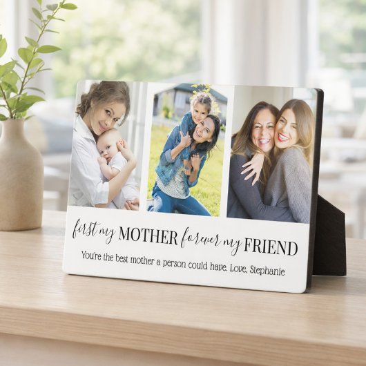 Erstes Mother Forever Friend 3 Foto Fotoplatte