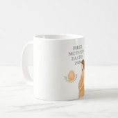 Erstes Mutter-Ostern – Sanfte Schwangerschafts-Ill Kaffeetasse (Vorderseite Links)