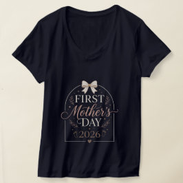 Erstes Muttertag 2026 T-Shirt, Neue Mutter T-Shirt