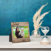 Erstes Muttertagsfest Foto Rustikales Holz Fotoplatte (InSitu)