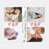 Erstes Muttertagsgeschenk für das Foto Fleecedecke (Vorderseite (Horizontal))