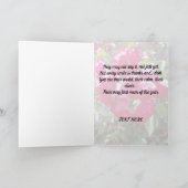 Erstes Muttertagsgeschenk für die Mama Karte (Innenseite)