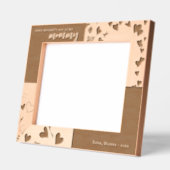 Erstes Muttertagsgeschenk für Mama Geätzte Rahmen (Links)