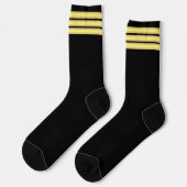 Erstes Offiziers-Pilotenuniform Spaß Socken (Linkes Detail)