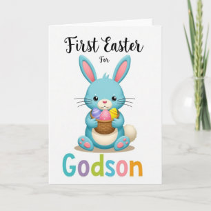Erstes Ostern Grußkarte für Patenkind Karte