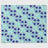 Erstes Paar mit Lebenserhaltung Geschenkpapier (Flach)