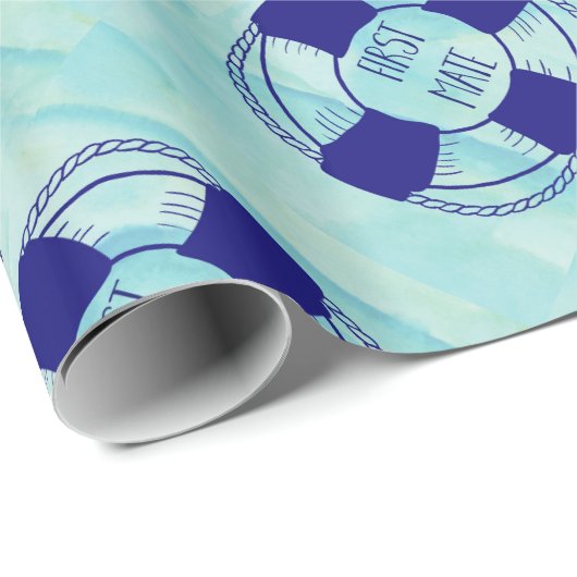 Erstes Paar mit Lebenserhaltung Geschenkpapier (Rolleneckpunkt)