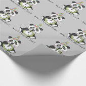 Erstes Packpapier der neuen Jahre des Babys (Ecke)