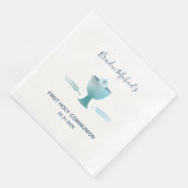 Erstes Party der Heiligen Kommunion - Abendessen i Serviette (Ecke)