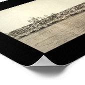 Erstes Pendleton Rodeo Foto 1911 Poster (Ecke)