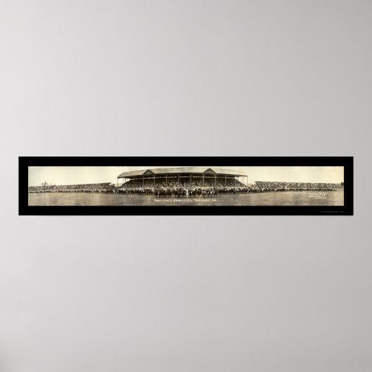 Erstes Pendleton Rodeo Foto 1911 Poster (Vorne)