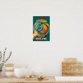 Erstes Reiseplakat Irlands Poster (Küche)