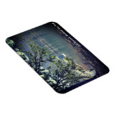 Erstes Reservoir im Rockland Landkreis Postkarte Magnet (Rechte Seite)