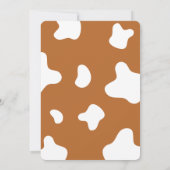 Erstes Rodeo Einladung (Rückseite)