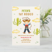 Erstes Rodeo Einladung (Stehend Vorderseite)