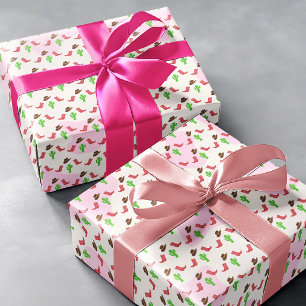 Erstes Rodeo-Mädchen 1. Geburtstag Geschenkpapier