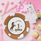 Erstes Rodeo Pappteller (Party)
