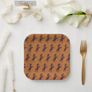 Erstes Rodeo Pappteller