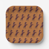 Erstes Rodeo Pappteller (Vorderseite)