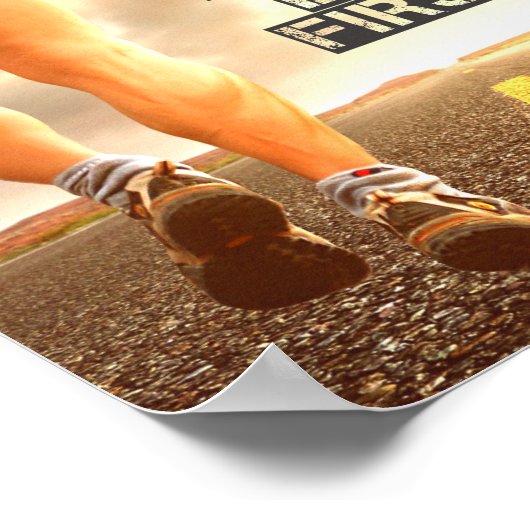 Erstes Runner Poster - Spaß (Ecke)