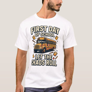 Erstes-Schultag-Busfahrer-Shirt T-Shirt