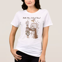 Erstes Schultag Lehrer-Shirt | Zurück zur Schule Tri-Blend Shirt