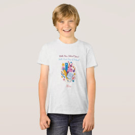 Erstes Schultag-Shirt | Back-to-School-Design Tri-Blend Shirt