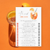 erstes Spritz-Brautparty Er sagte, sie habe das Sp