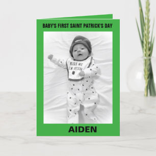 ERSTES ST. PATRICK'S DAY KARTEN FÜR BABYS