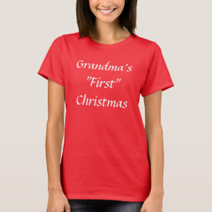 Erstes T-Stück der Großmutter Weihnachts T-Shirt