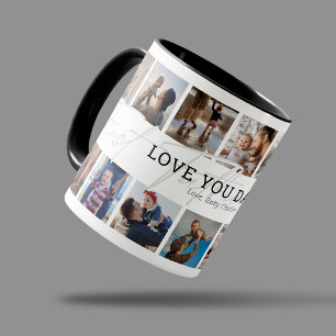 Erstes Vatertags-Daddy-Foto Tasse