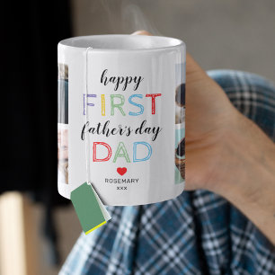 Erstes Vatertags-Foto-Kaffeetasse Kaffeetasse