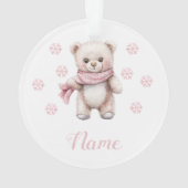 Erstes Weihnachten 2025 Ornament (Rückseite)
