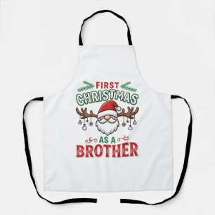 Erstes Weihnachten als Bruder Santa Gnome Schürze