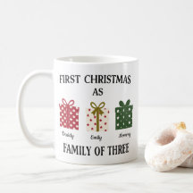 Erstes Weihnachten als Familie zu Dritt Geschenk