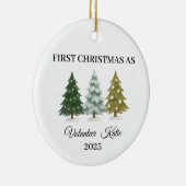 Erstes Weihnachten als Freiwilliger, Freiwilliger- Keramik Ornament (Rechts)