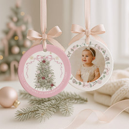 Erstes Weihnachten als Großeltern Keramik Ornament
