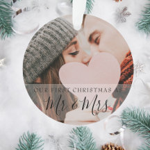 Erstes Weihnachten als Herr und Frau Fotos
