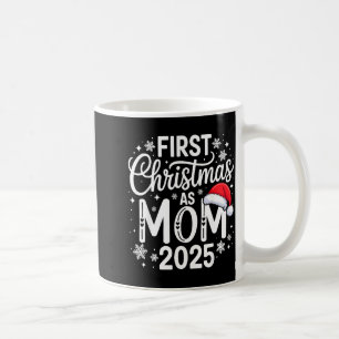 Erstes Weihnachten als Mama 2025 passende Familien Kaffeetasse